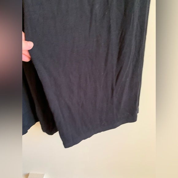 Cozy Earth Bamboo Leisure Women's Black Wide-Leg Pants Size M Relaxed Loose - Picture 4 of 4